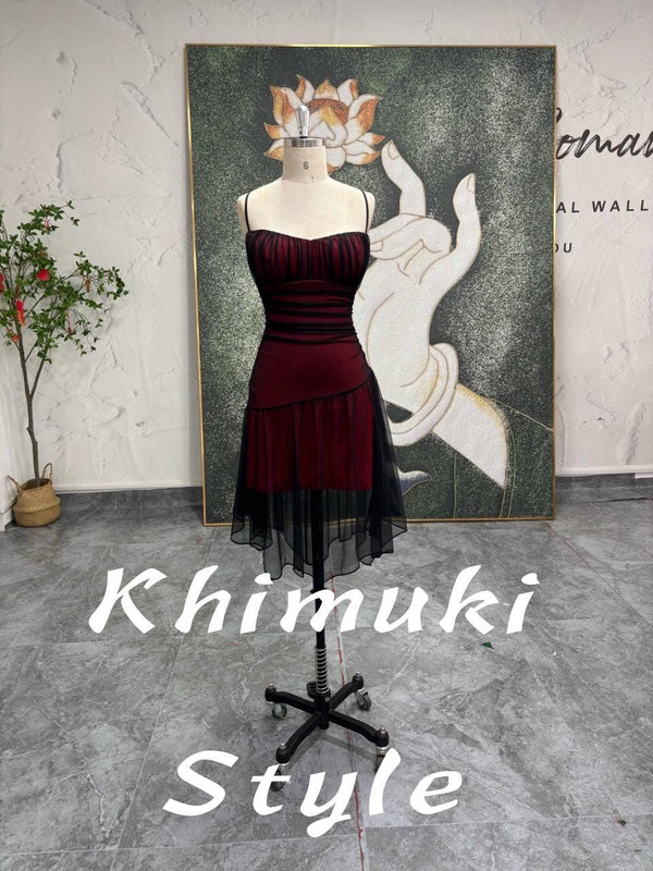 Spaghetti Strap  Homecoming Dress