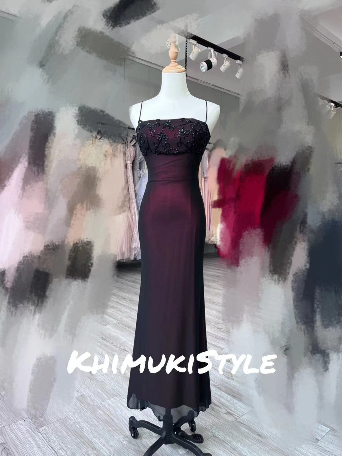 vintage fitted party dress