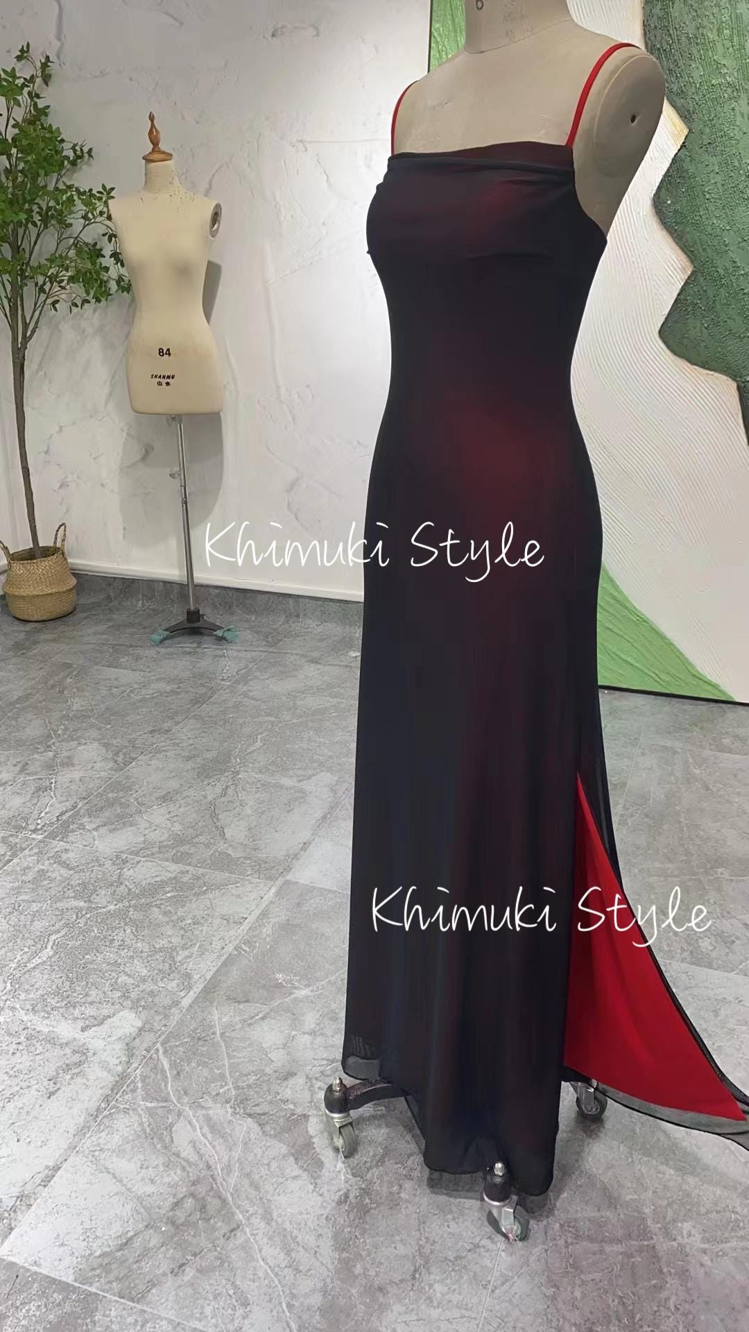 Square Neck Party Dress