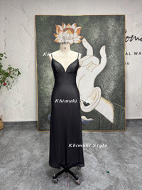 90S Vintage Black and White Prom Dress 