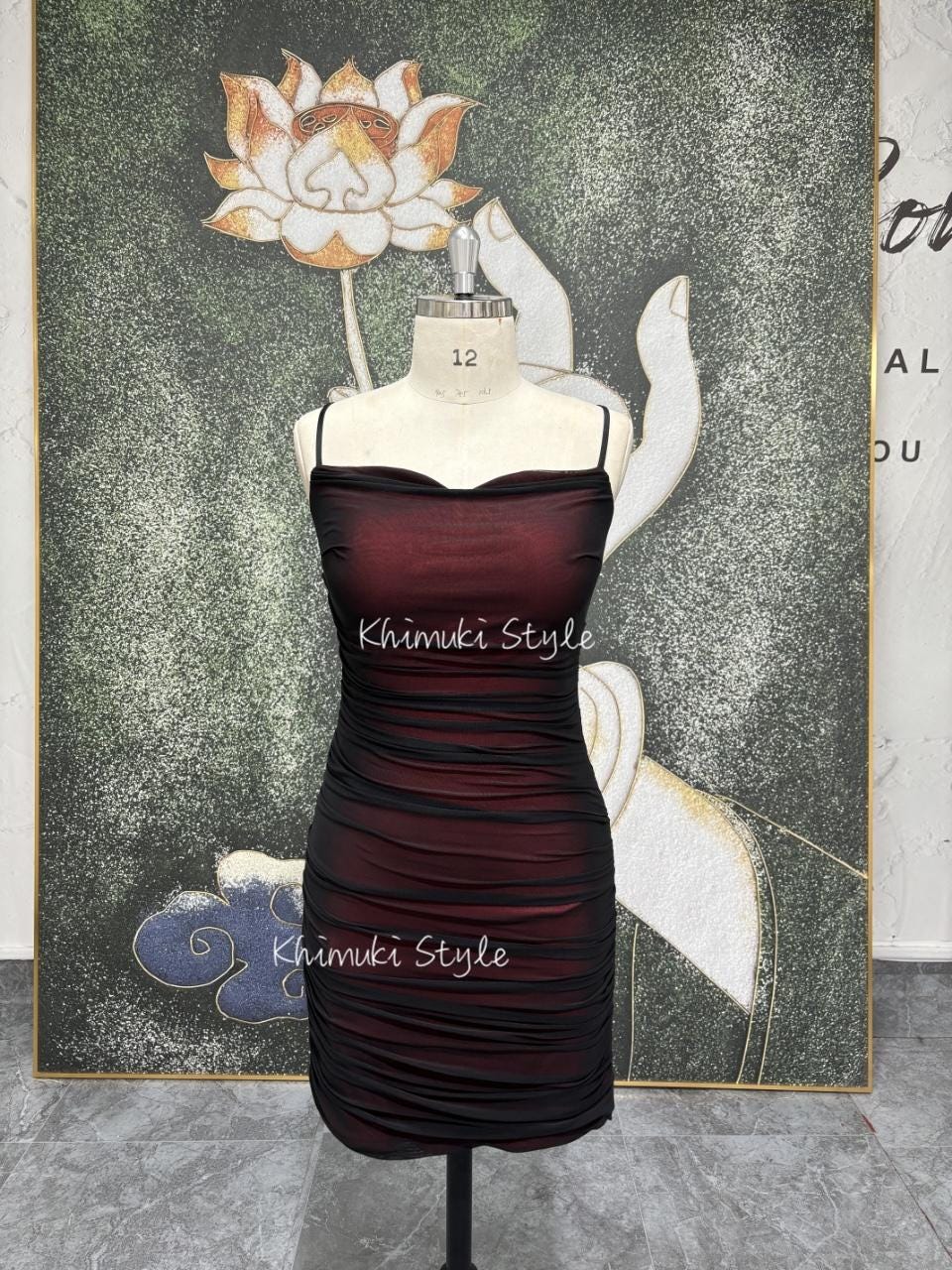 90s vintage prom dress