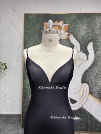 90S Vintage V-neck Party Dress 