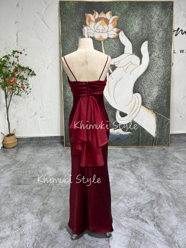 sexy red party dress