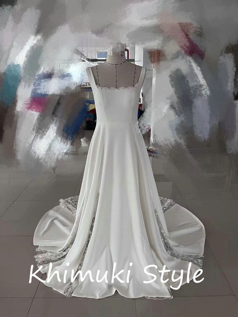 A-line wedding dress