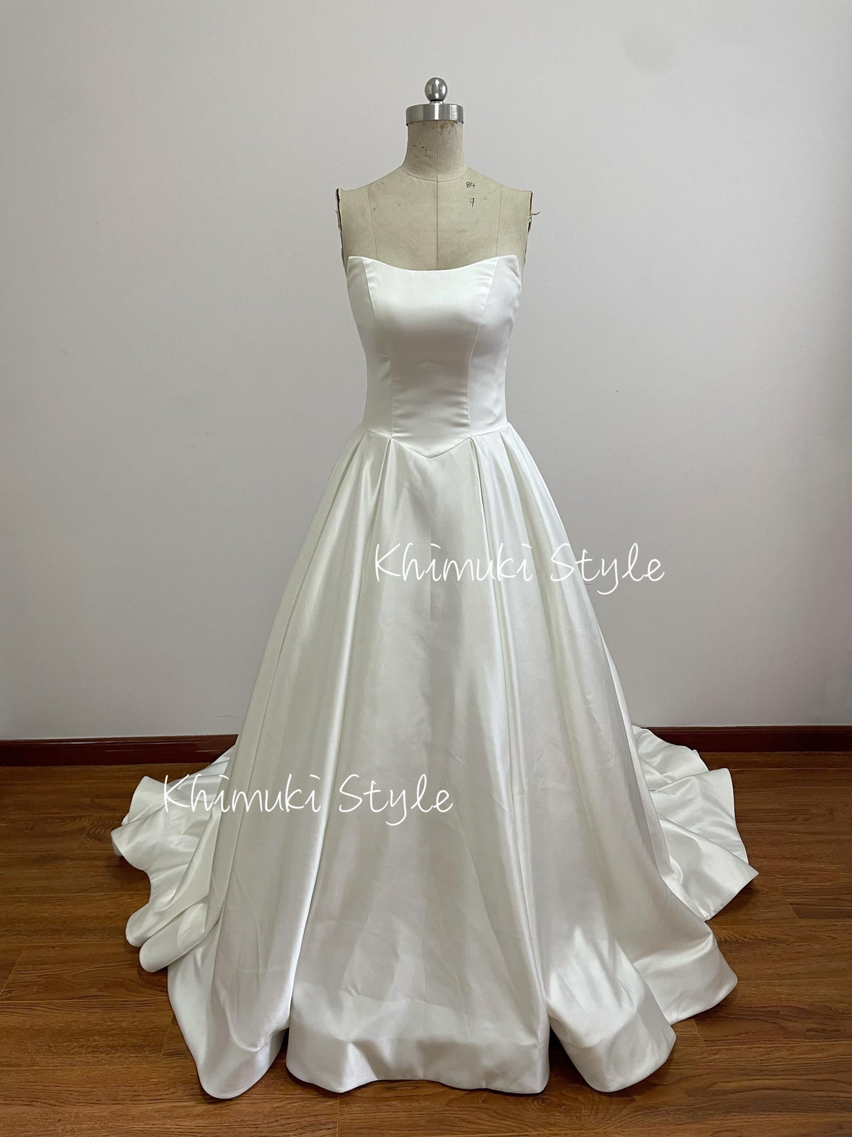 Soft Satin Wedding Dress