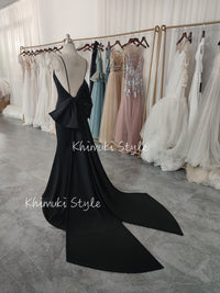 Detachable Black Party Dress