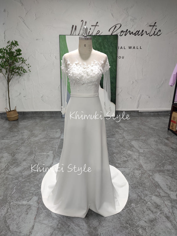 Boho Style  Wedding Dress