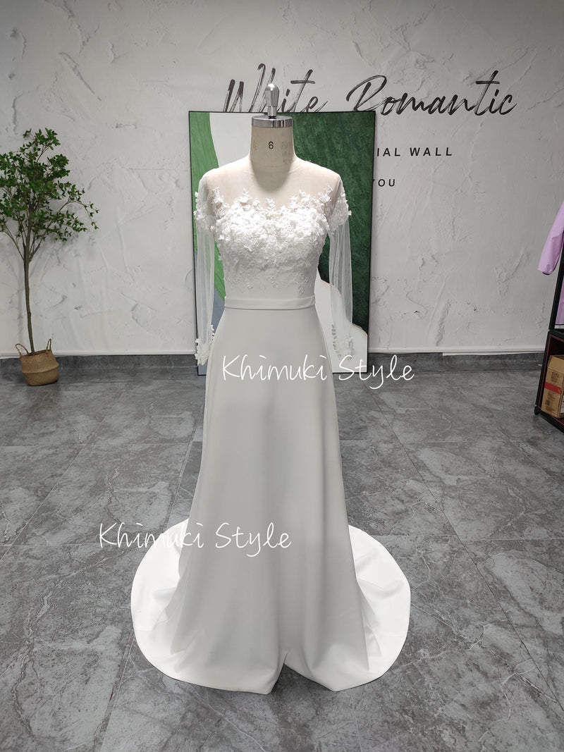 Boho Style  Wedding Dress