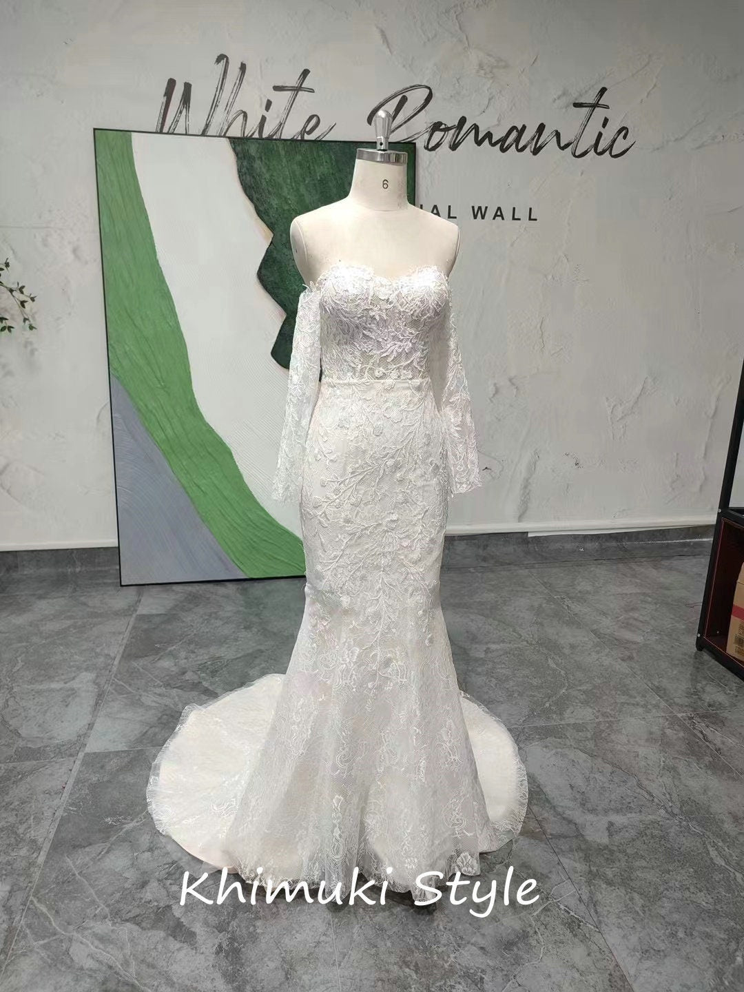 Mermaid Lace Wedding Dress