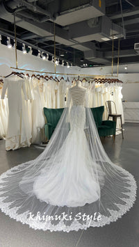 Criss Cross Back Wedding Dress