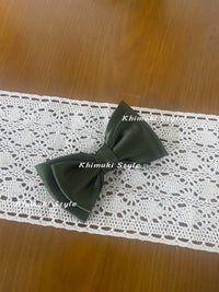 Match the Same Color Tie Bow For Boyfriend