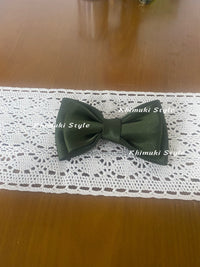 Match the Same Color Tie Bow For Boyfriend