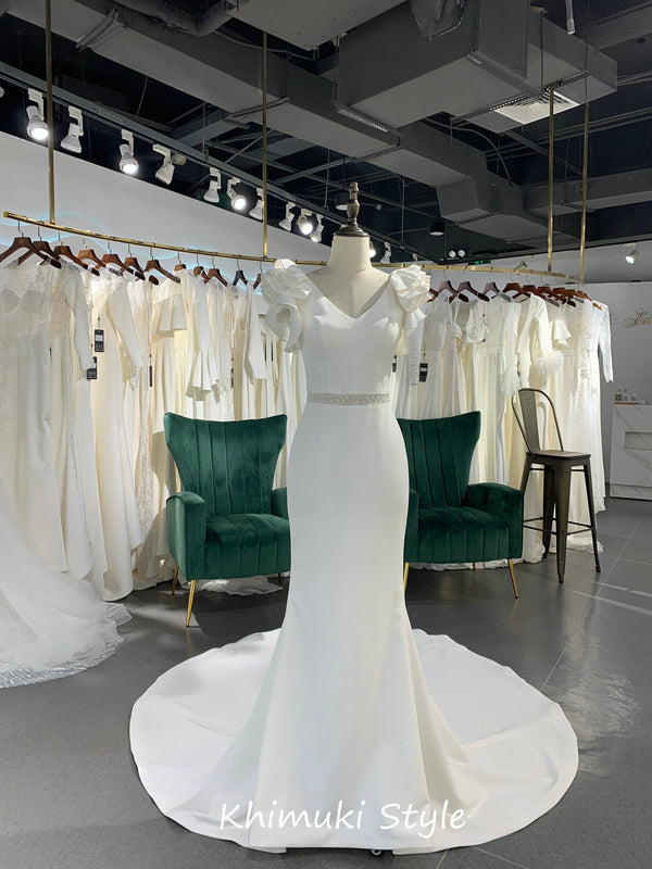 Ivory Boho Bridal Dress