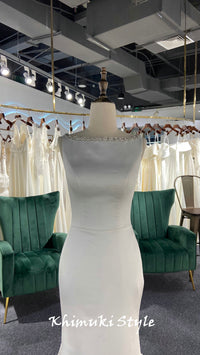 maxi fit wedding dress