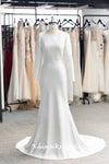  Long Sleeve Bridal Dress