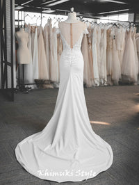 long train wedding dress