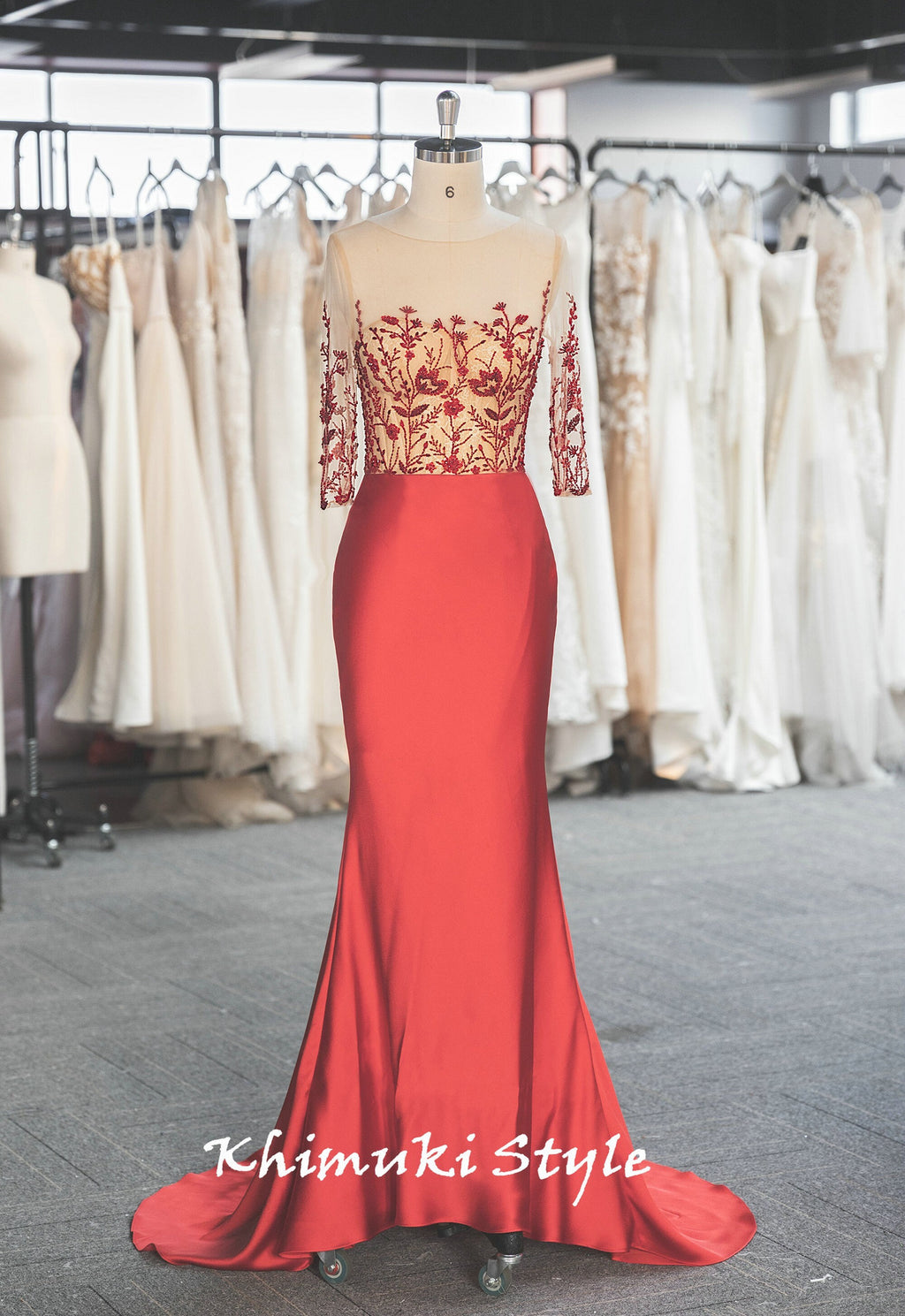 Red Bride Dress