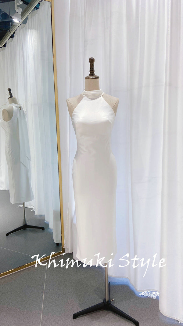 Halter Neckline Wedding Dress