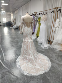 Fit Maxi Lace Bridal Dresses