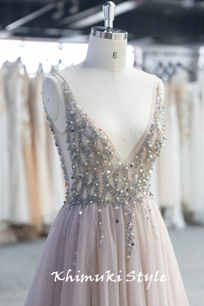 Handmade Beaded Bridal Dress