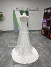 Illusion Ivory bridal dresses