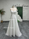 Lace Wedding Dress with Detachable Skirt