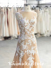 custom lace bridal dress