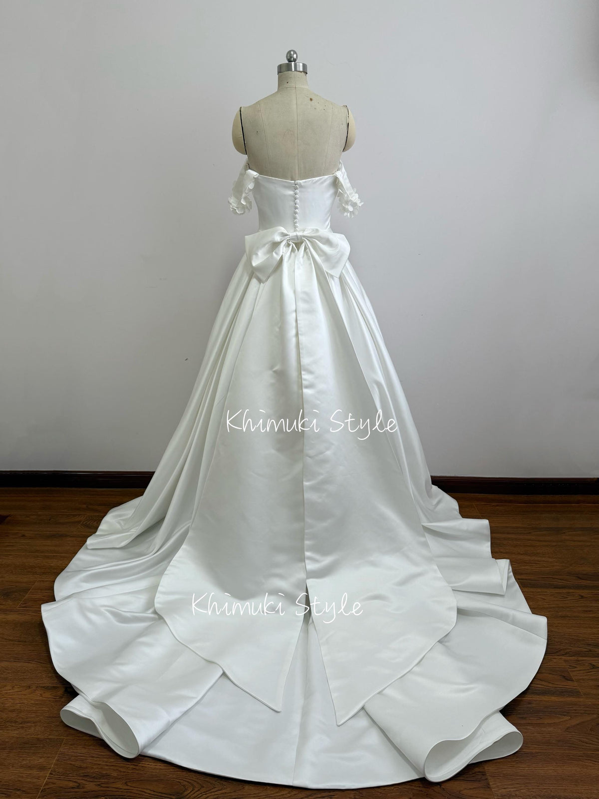 Long Train Wedding Dress