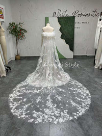 Long_Train_Lace_Wedding_Dresses