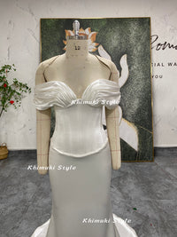 v-waistline wedding dress