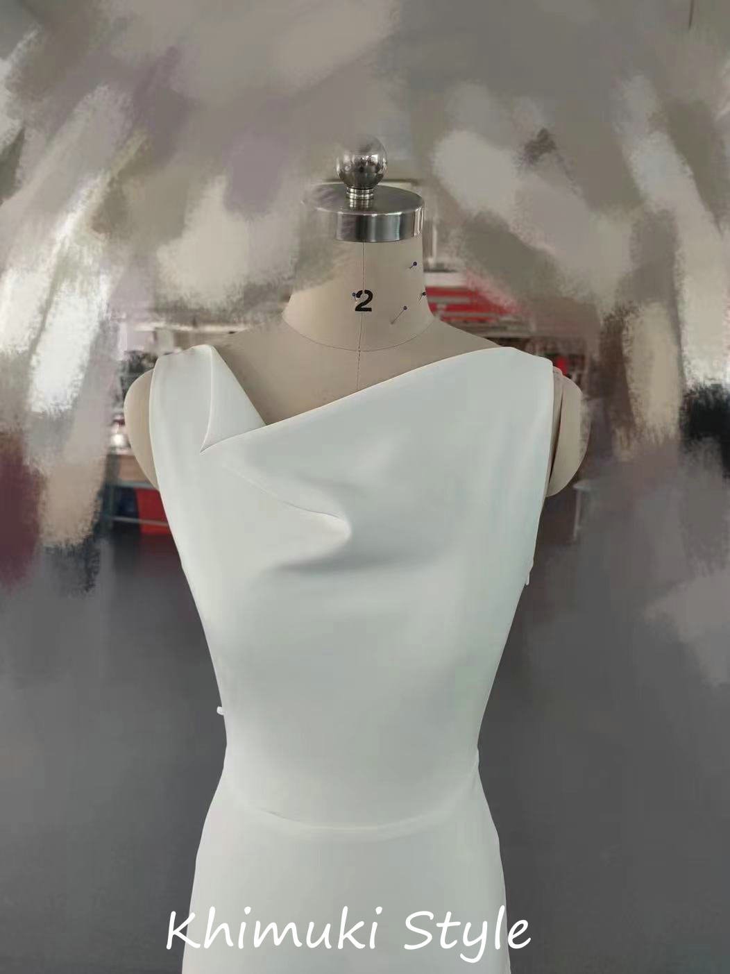 Minimalist Bridal Dress