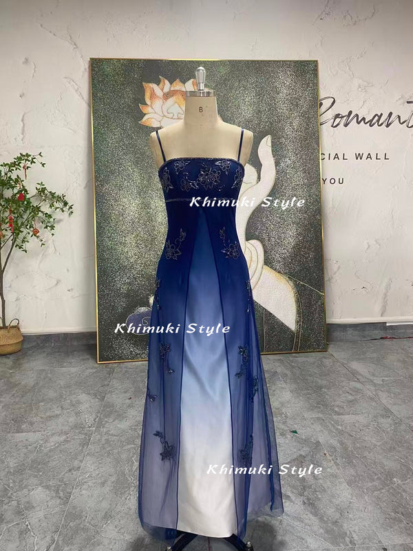 Navy Blue prom dress