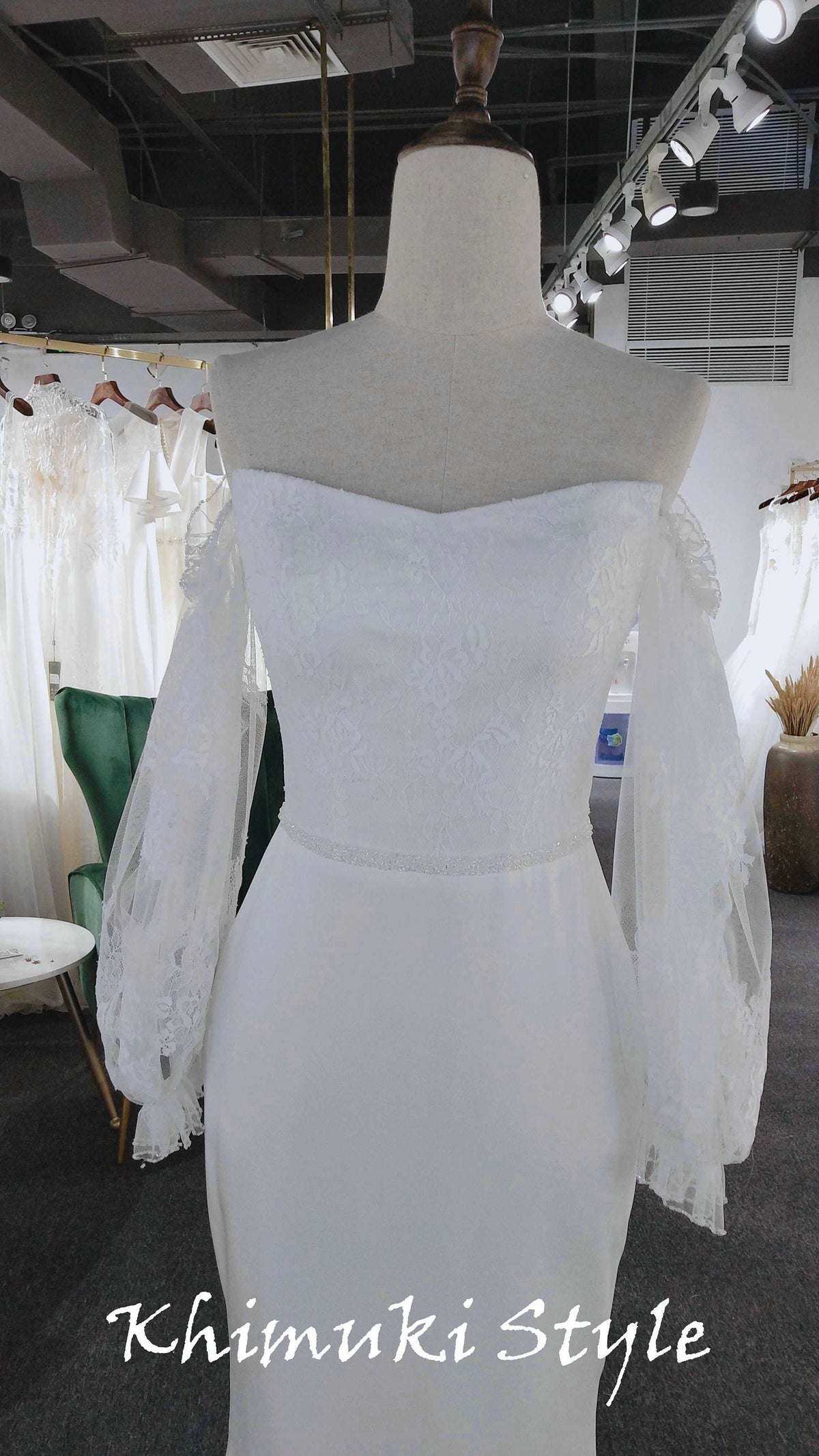 Boho Sleeve Wedding Dress