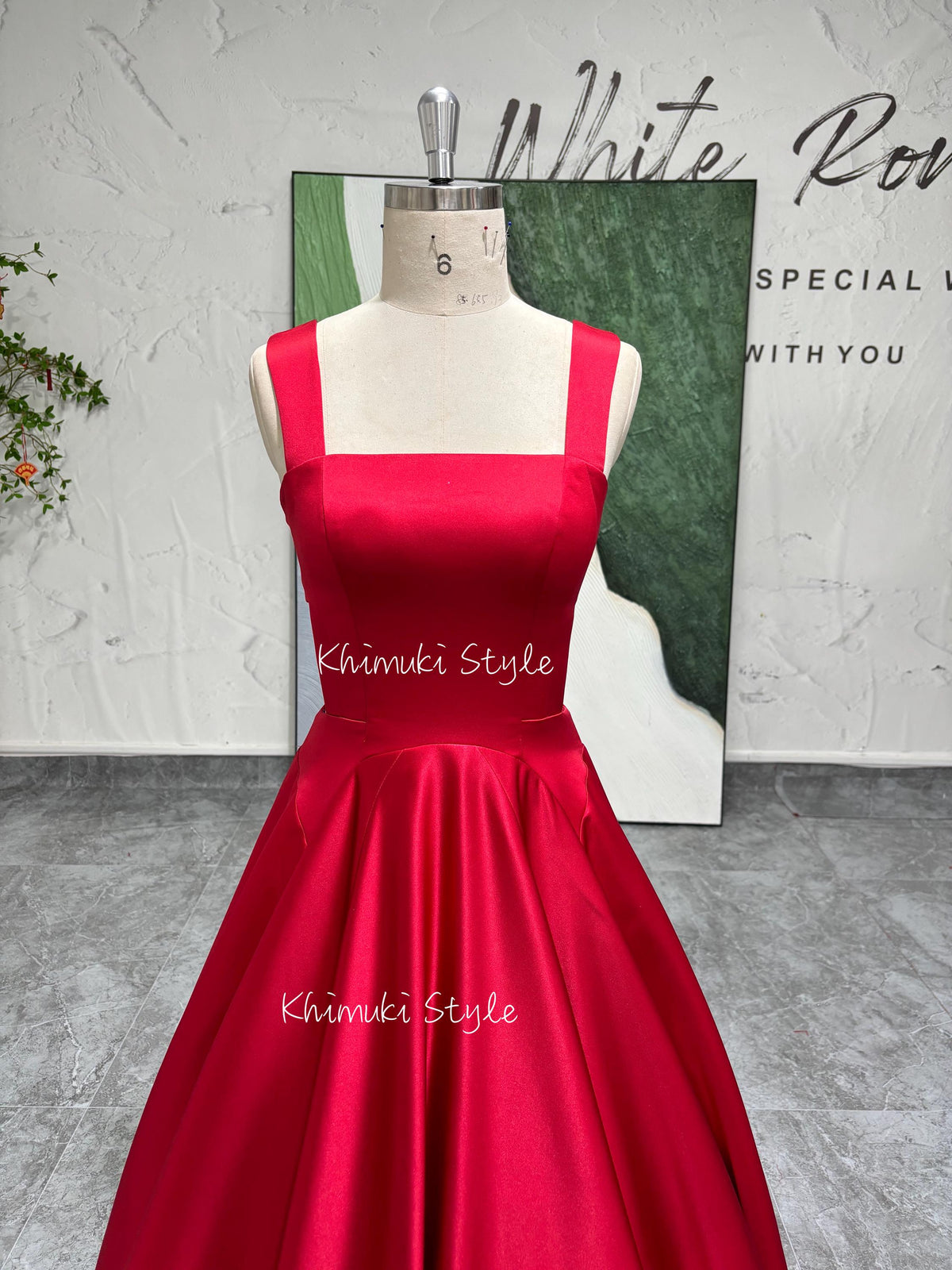 ball gown red party dress 
