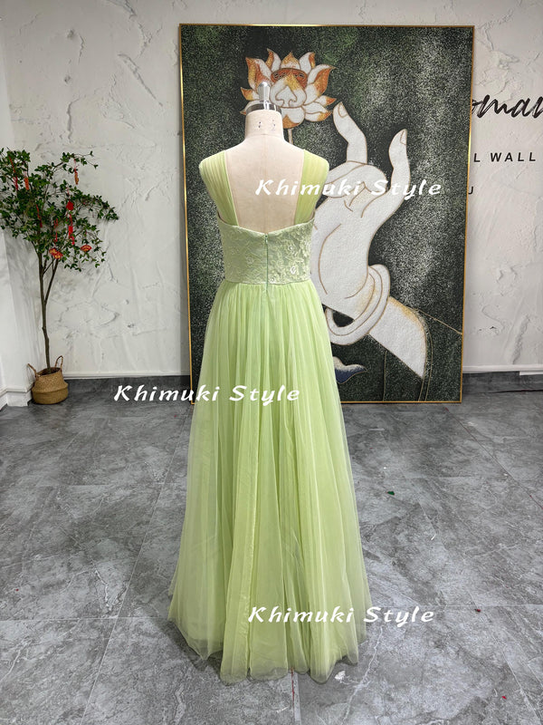 Sage Green Formal Party Dress