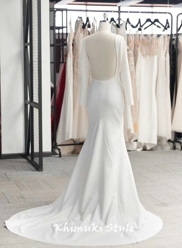  Fit and Flare Bridal Dress