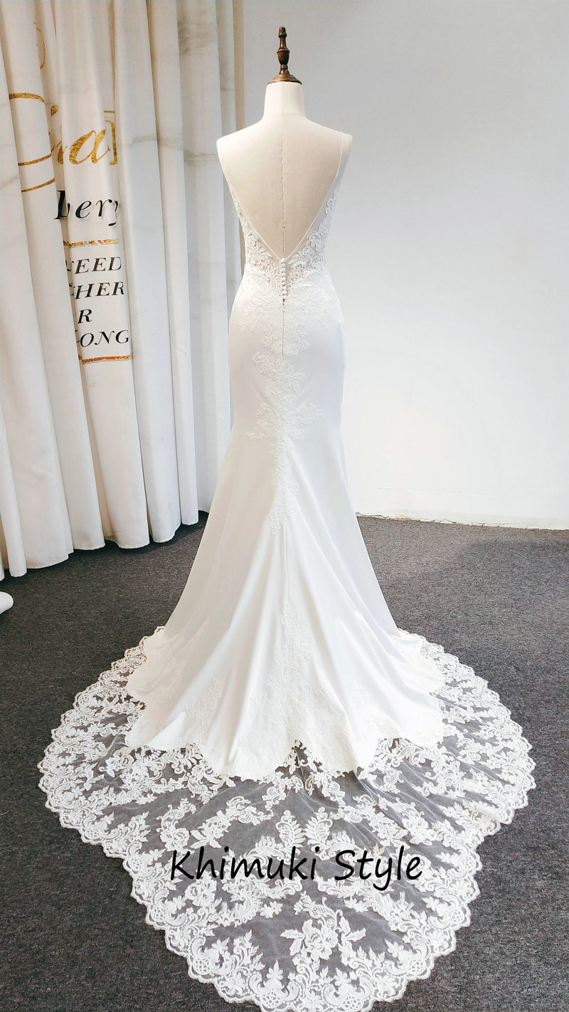 Ivory Lace Wedding Dress