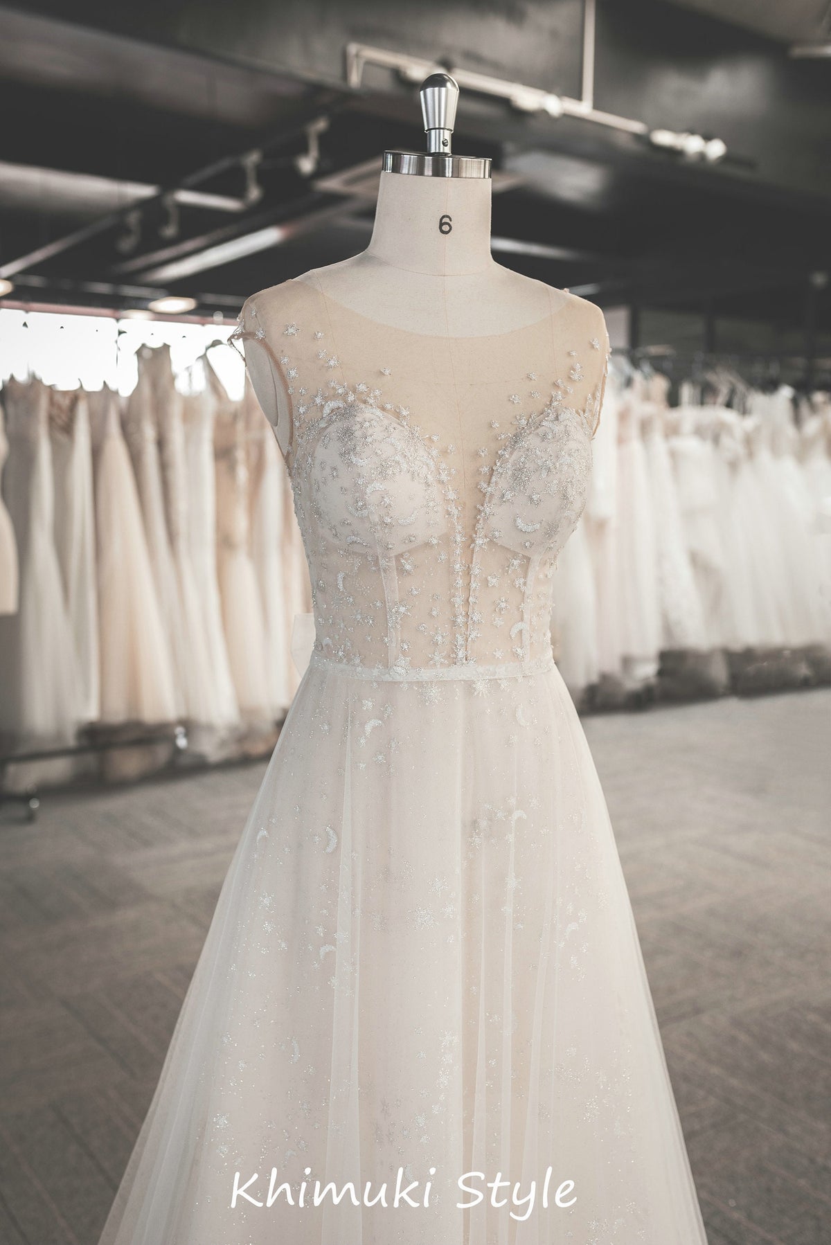 Maxi Fit Sheer Wedding Dress