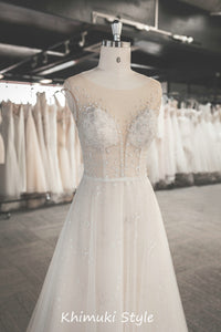 Maxi Fit Sheer Wedding Dress