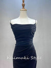 Square Neckline party Dress