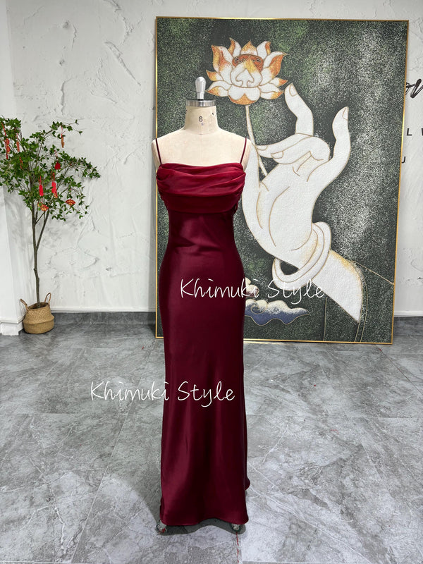 90s vintage red party dress