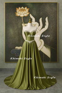 Sweetheart Green party dress