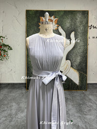 Vintage Gray Party Dress
