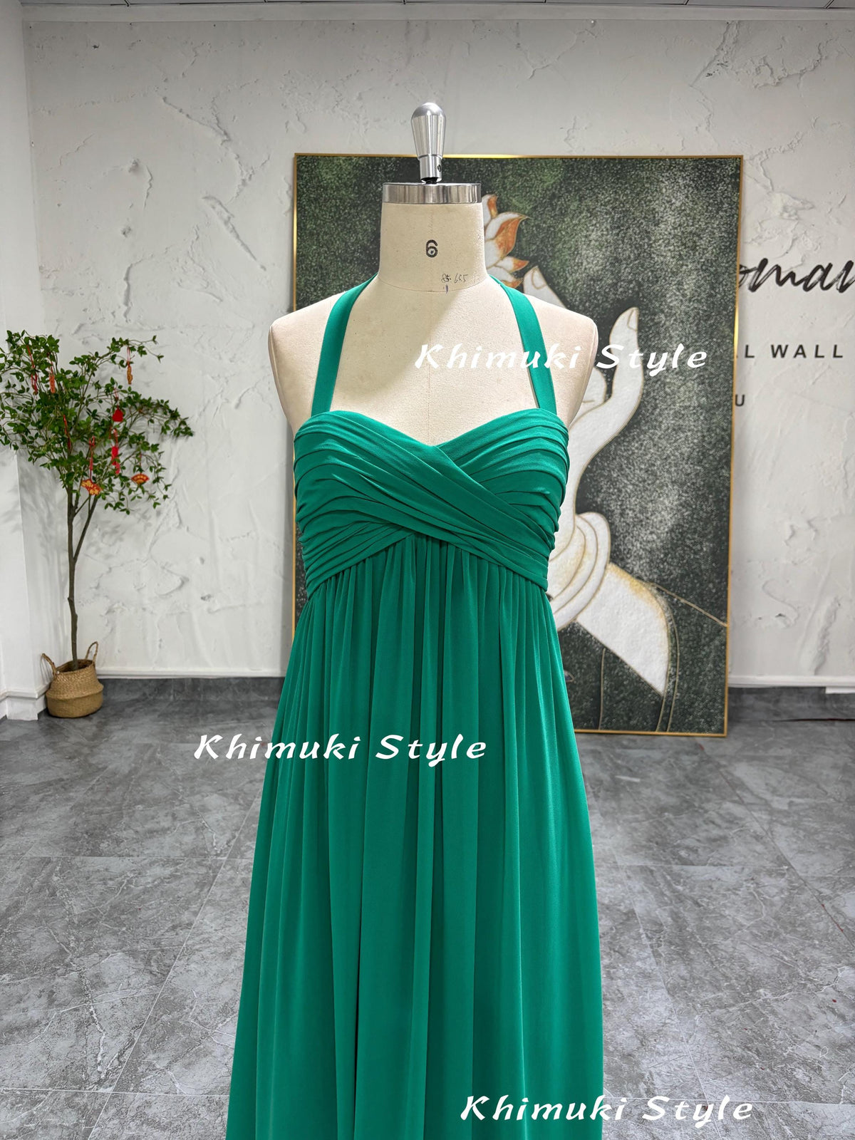 Vintage Green Party Dress