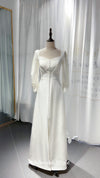 Vintage Long sleeve wedding dress