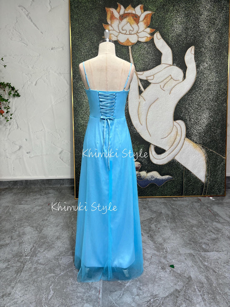Maxi Sheath prom dress