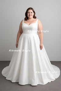 ball gown plus size wedding dress