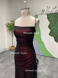 black and red party dress