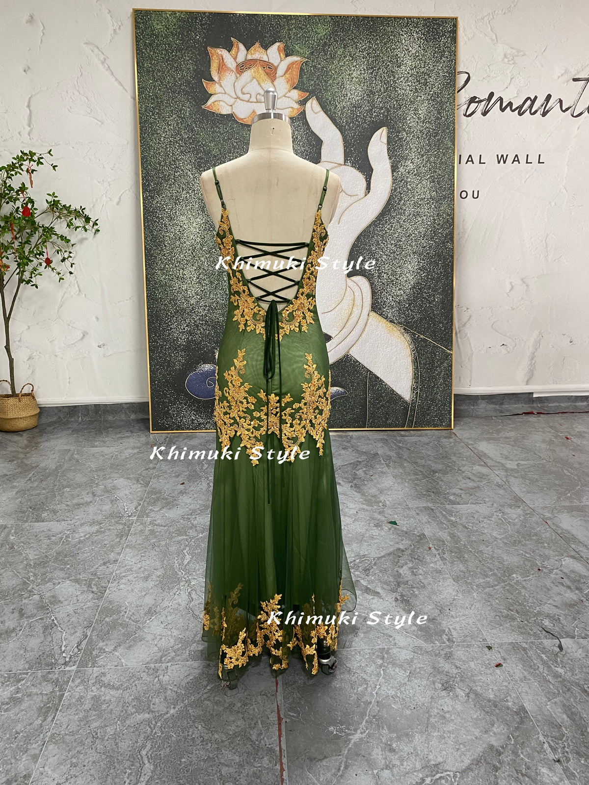 criss cross back party dress