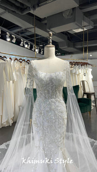 long sleeve wedding dress